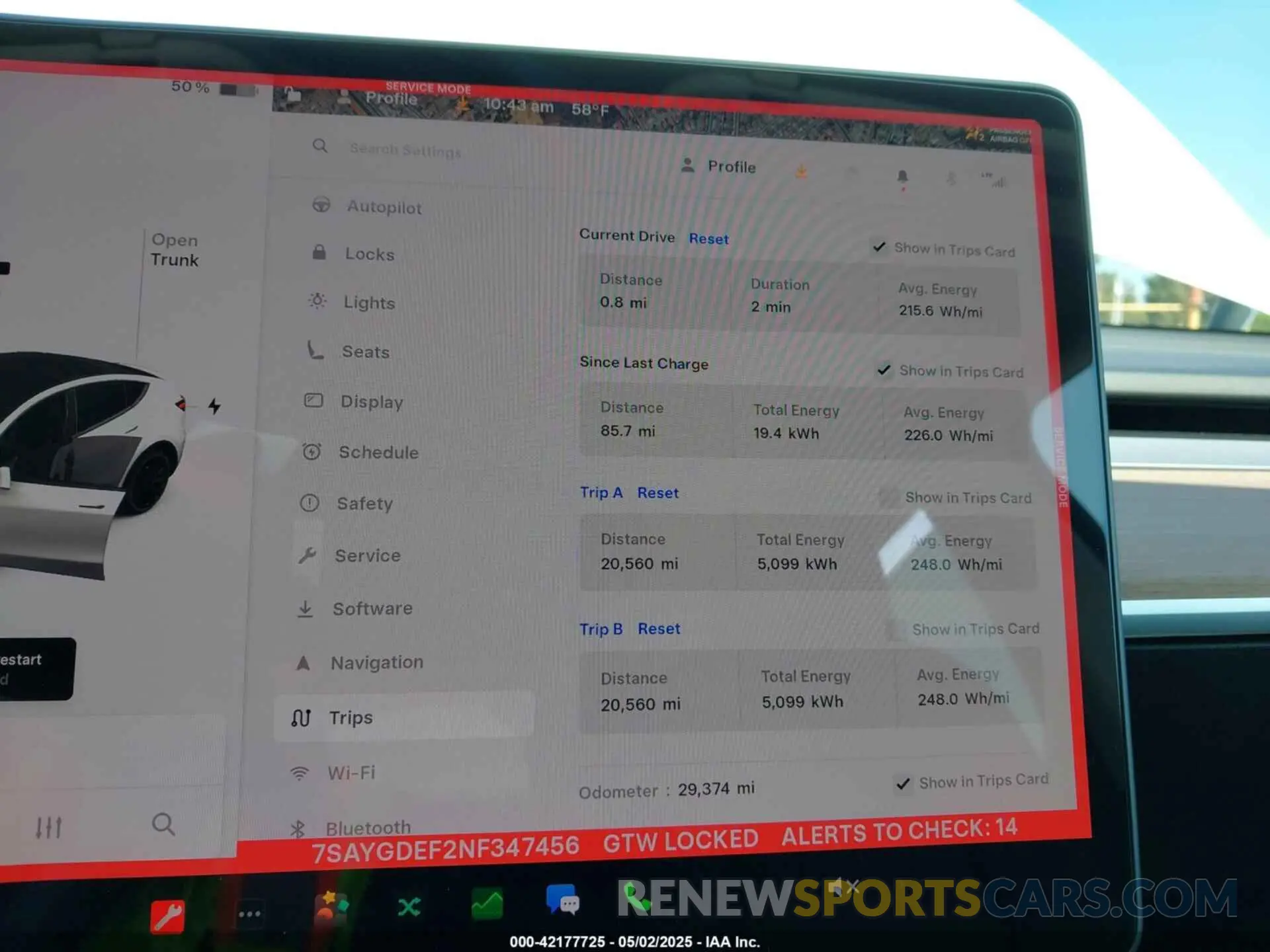 19 Photograph of a damaged car 7SAYGDEF2NF347456 TESLA MODEL Y 2022