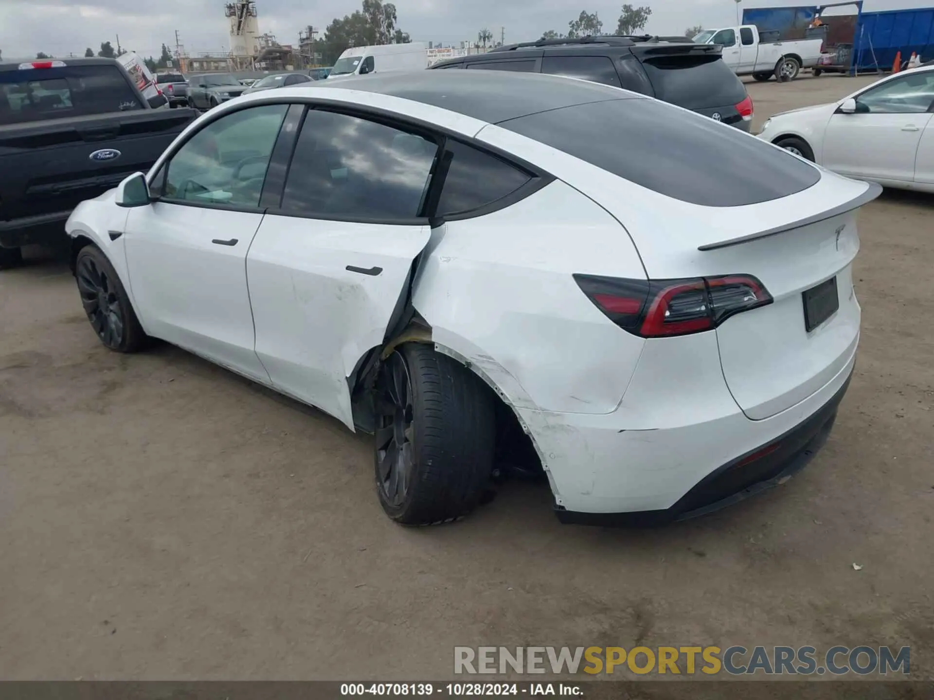 3 Photograph of a damaged car 7SAYGDEF2NF362667 TESLA MODEL Y 2022