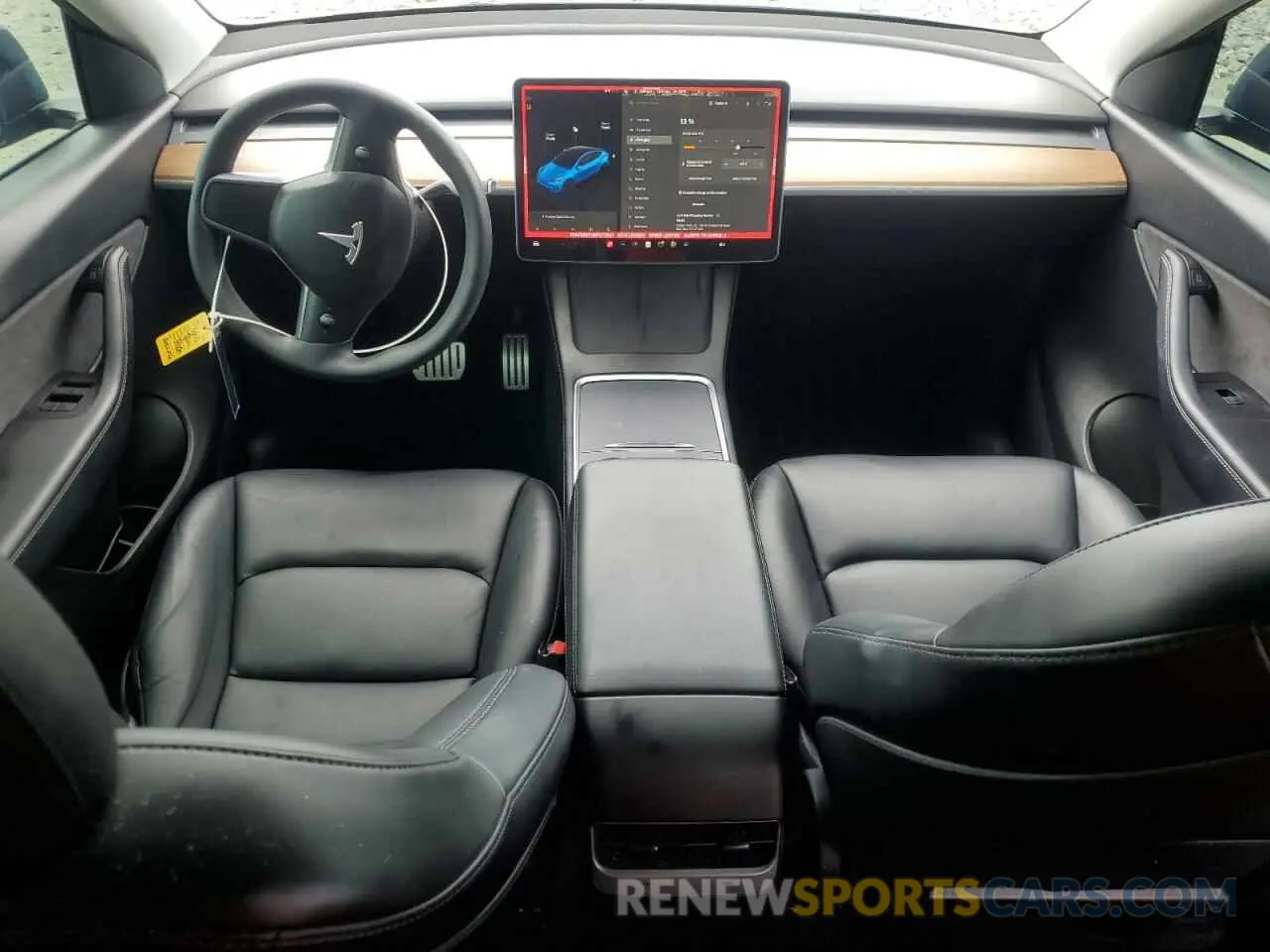 8 Photograph of a damaged car 7SAYGDEF2NF377637 TESLA MODEL Y 2022