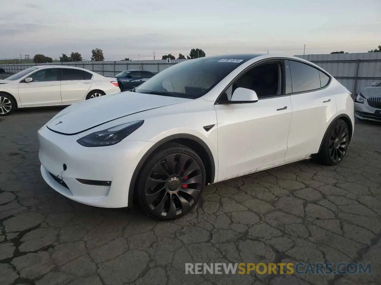 1 Photograph of a damaged car 7SAYGDEF2NF388346 TESLA MODEL Y 2022