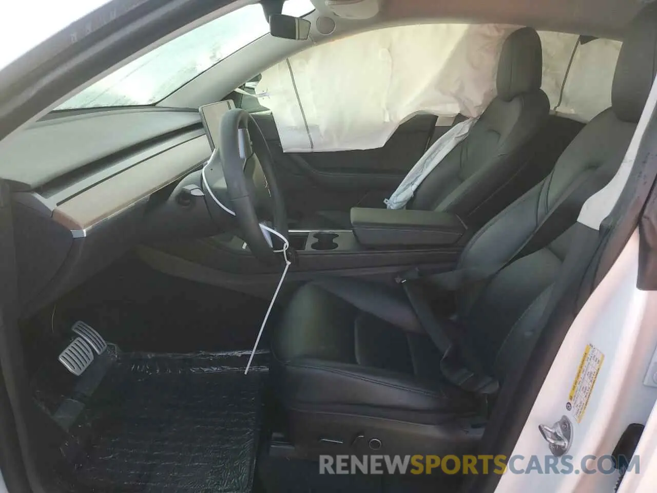 7 Photograph of a damaged car 7SAYGDEF2NF388346 TESLA MODEL Y 2022