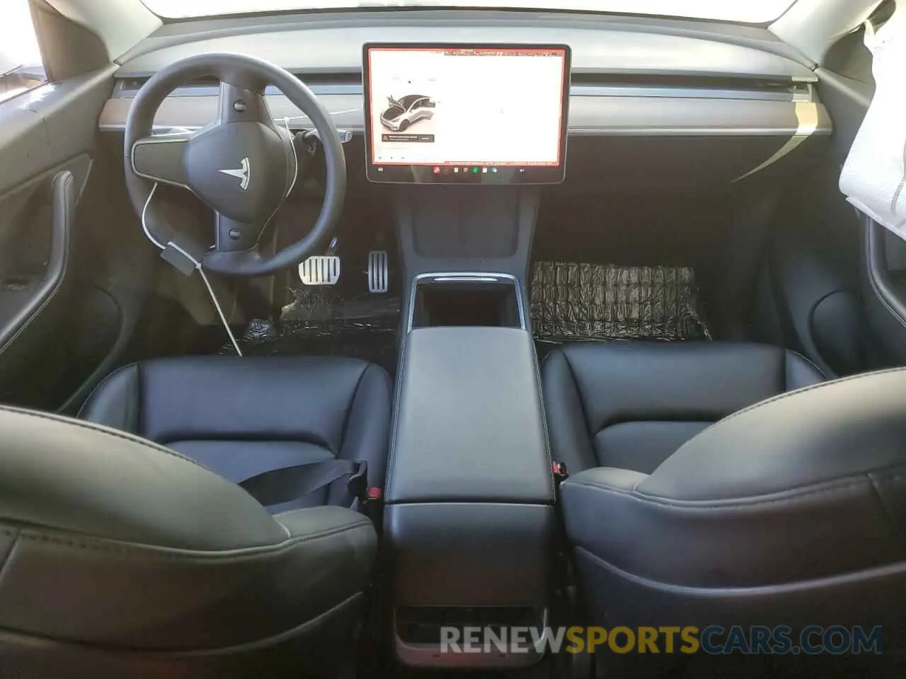 8 Photograph of a damaged car 7SAYGDEF2NF388346 TESLA MODEL Y 2022