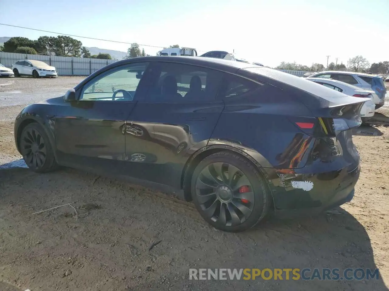 2 Photograph of a damaged car 7SAYGDEF2NF397743 TESLA MODEL Y 2022