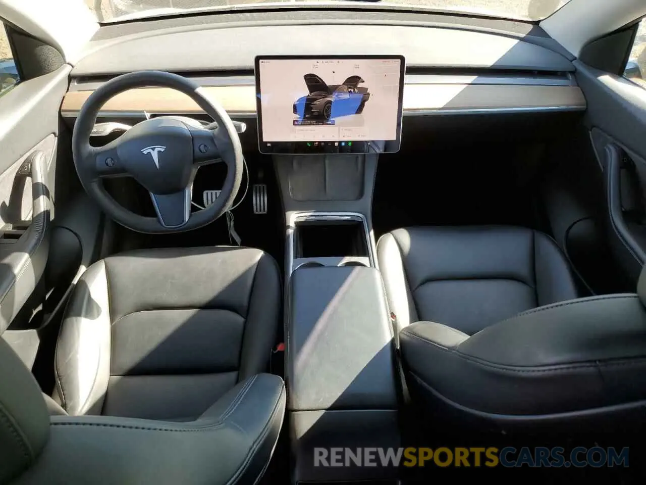 8 Photograph of a damaged car 7SAYGDEF2NF397743 TESLA MODEL Y 2022