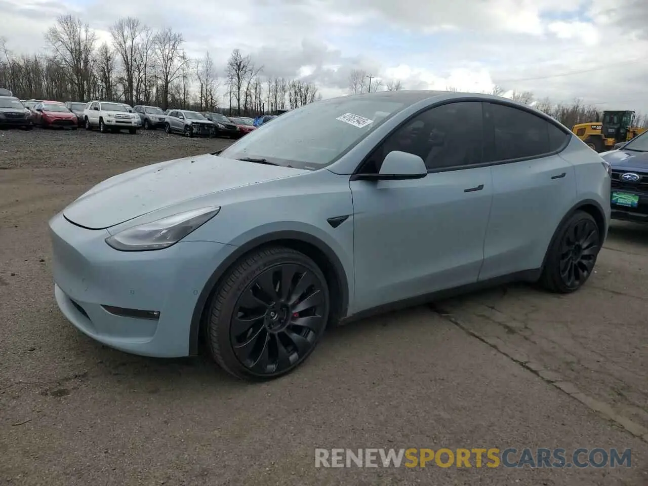 1 Photograph of a damaged car 7SAYGDEF2NF416730 TESLA MODEL Y 2022