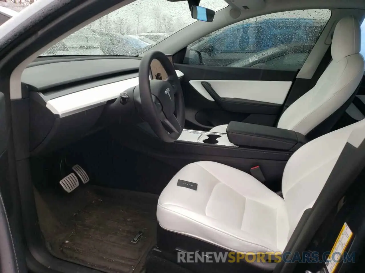 7 Photograph of a damaged car 7SAYGDEF2NF416730 TESLA MODEL Y 2022