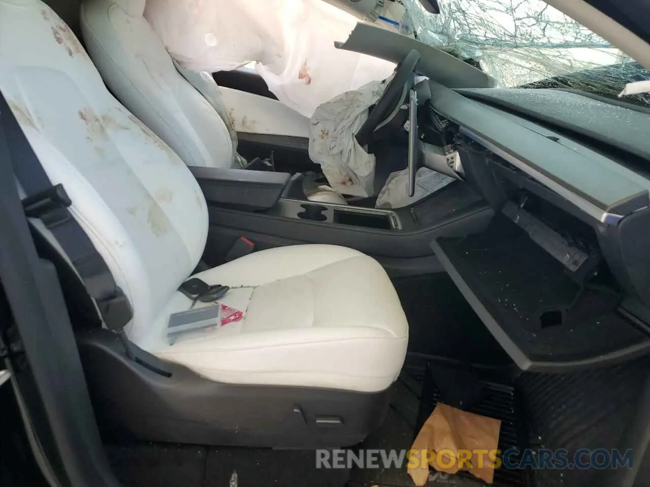7 Photograph of a damaged car 7SAYGDEF2NF448013 TESLA MODEL Y 2022