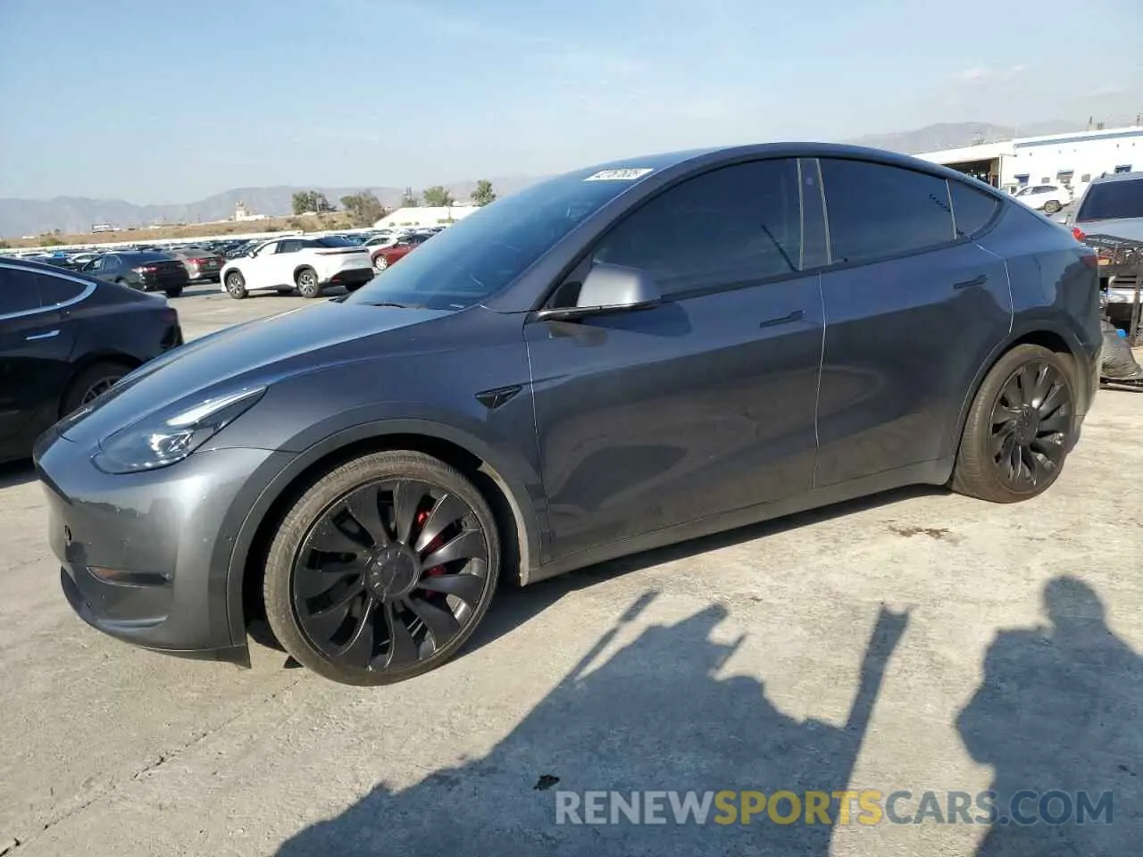 1 Photograph of a damaged car 7SAYGDEF2NF455902 TESLA MODEL Y 2022