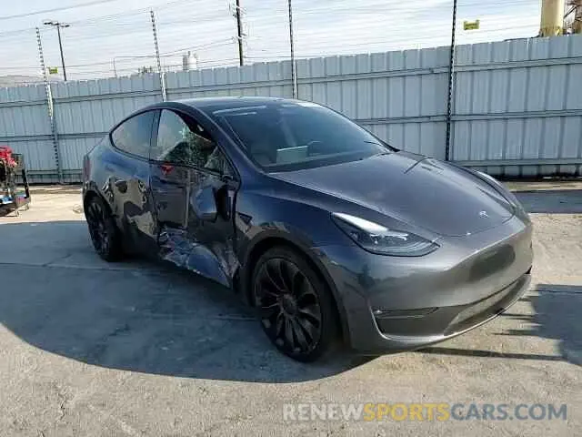 10 Photograph of a damaged car 7SAYGDEF2NF455902 TESLA MODEL Y 2022