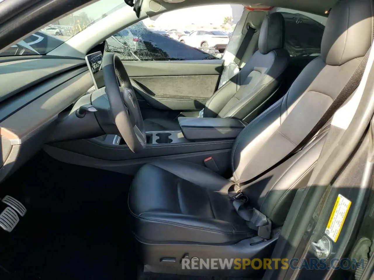 7 Photograph of a damaged car 7SAYGDEF2NF455902 TESLA MODEL Y 2022