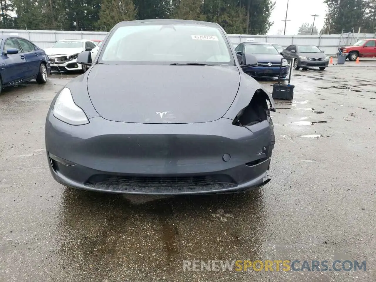 5 Photograph of a damaged car 7SAYGDEF2NF459268 TESLA MODEL Y 2022