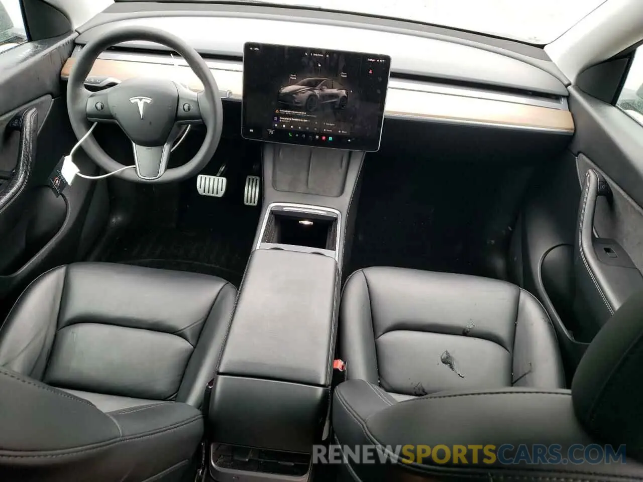 8 Photograph of a damaged car 7SAYGDEF2NF459268 TESLA MODEL Y 2022