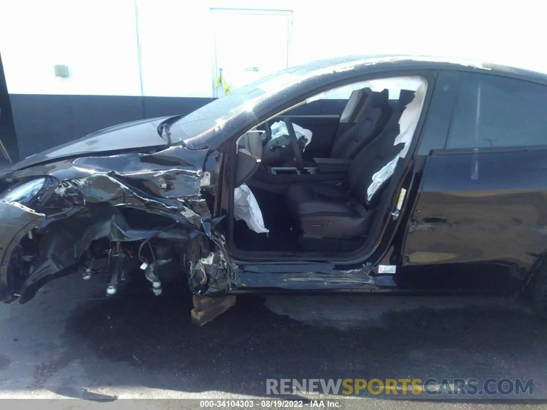 6 Photograph of a damaged car 7SAYGDEF2NF465118 TESLA MODEL Y 2022