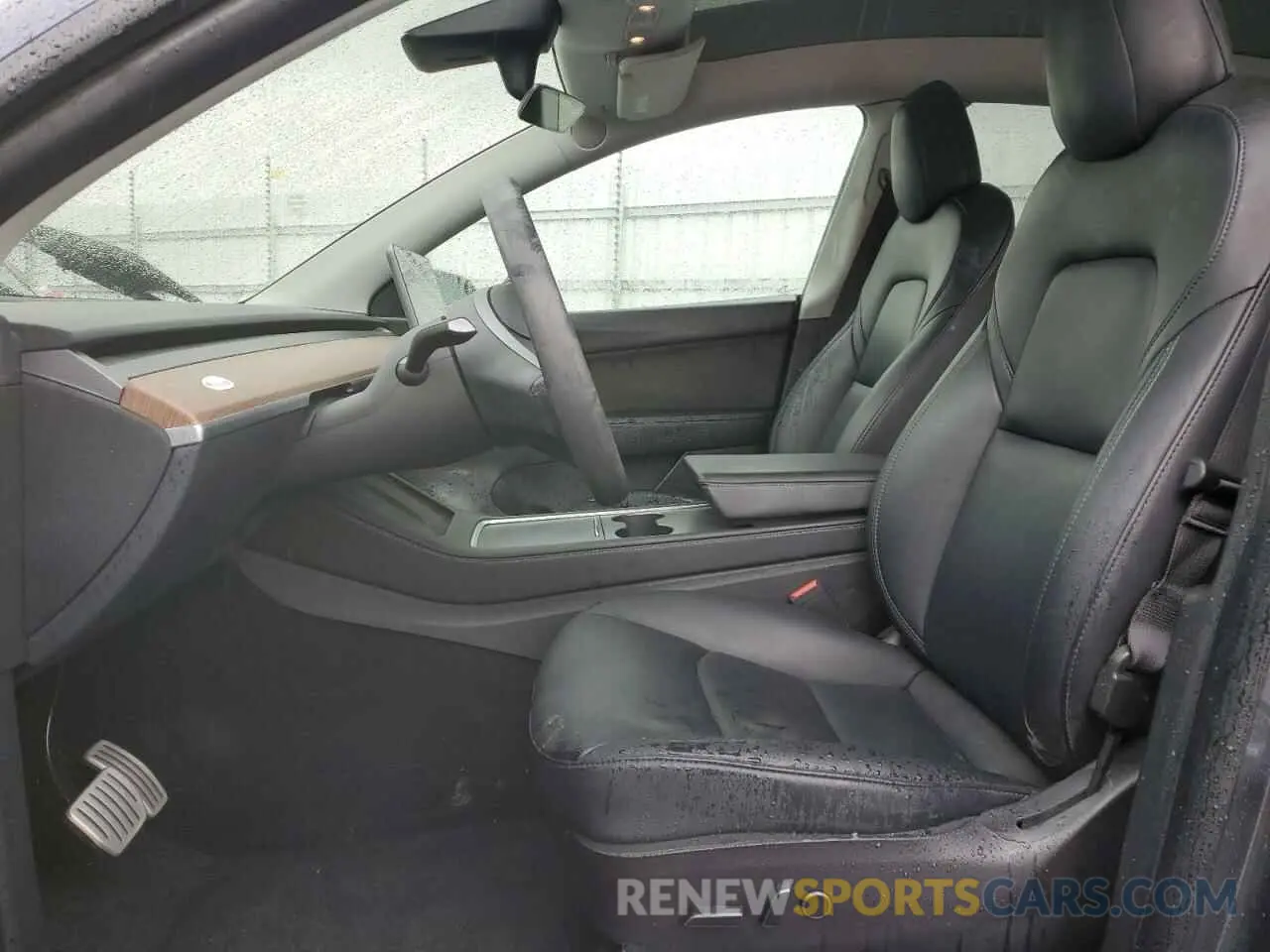 7 Photograph of a damaged car 7SAYGDEF2NF488043 TESLA MODEL Y 2022