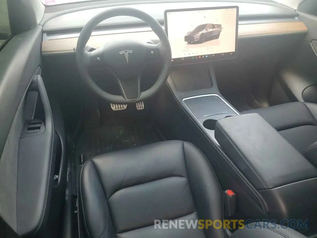 8 Photograph of a damaged car 7SAYGDEF2NF518223 TESLA MODEL Y 2022