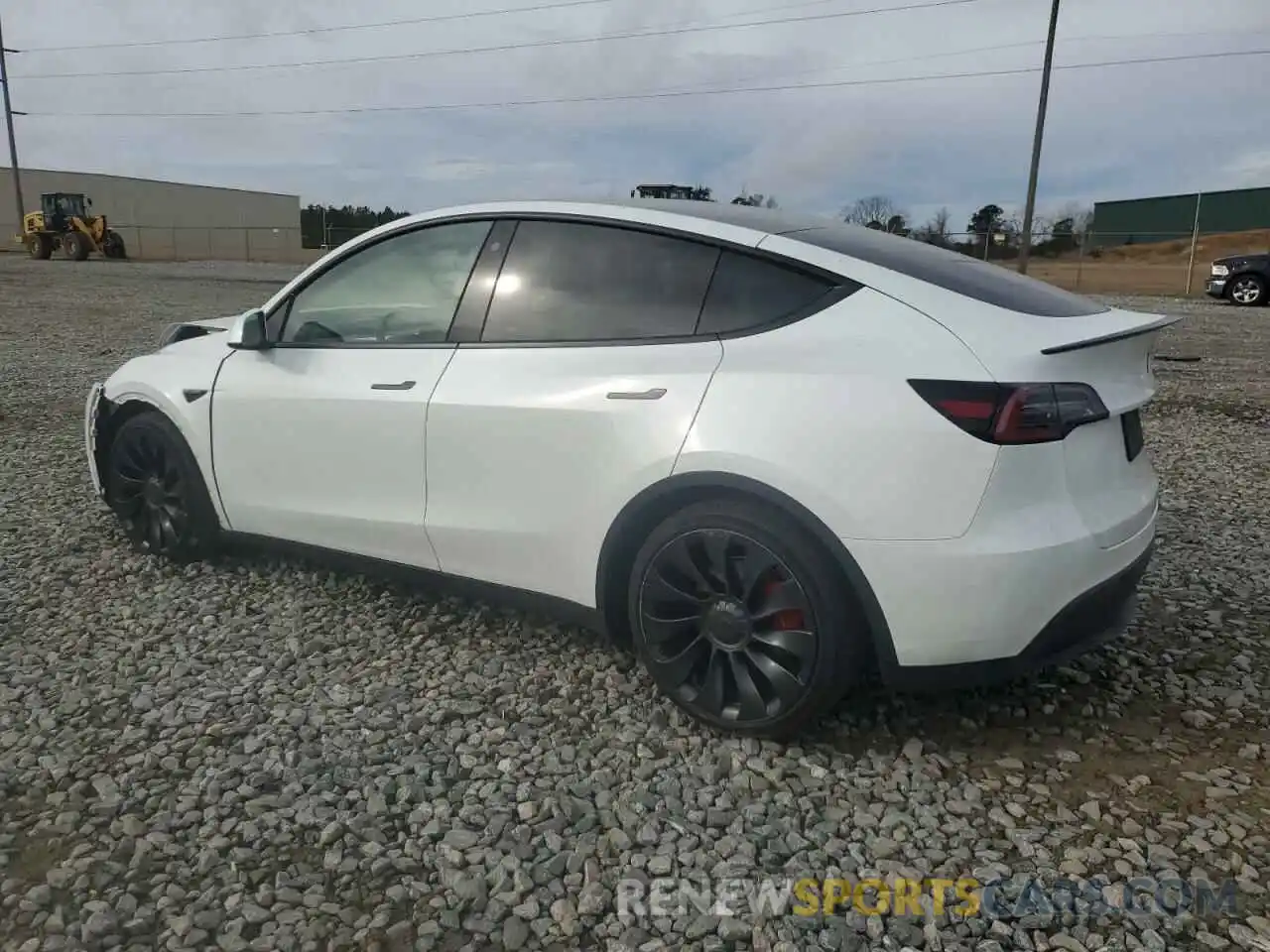 2 Photograph of a damaged car 7SAYGDEF2NF518934 TESLA MODEL Y 2022