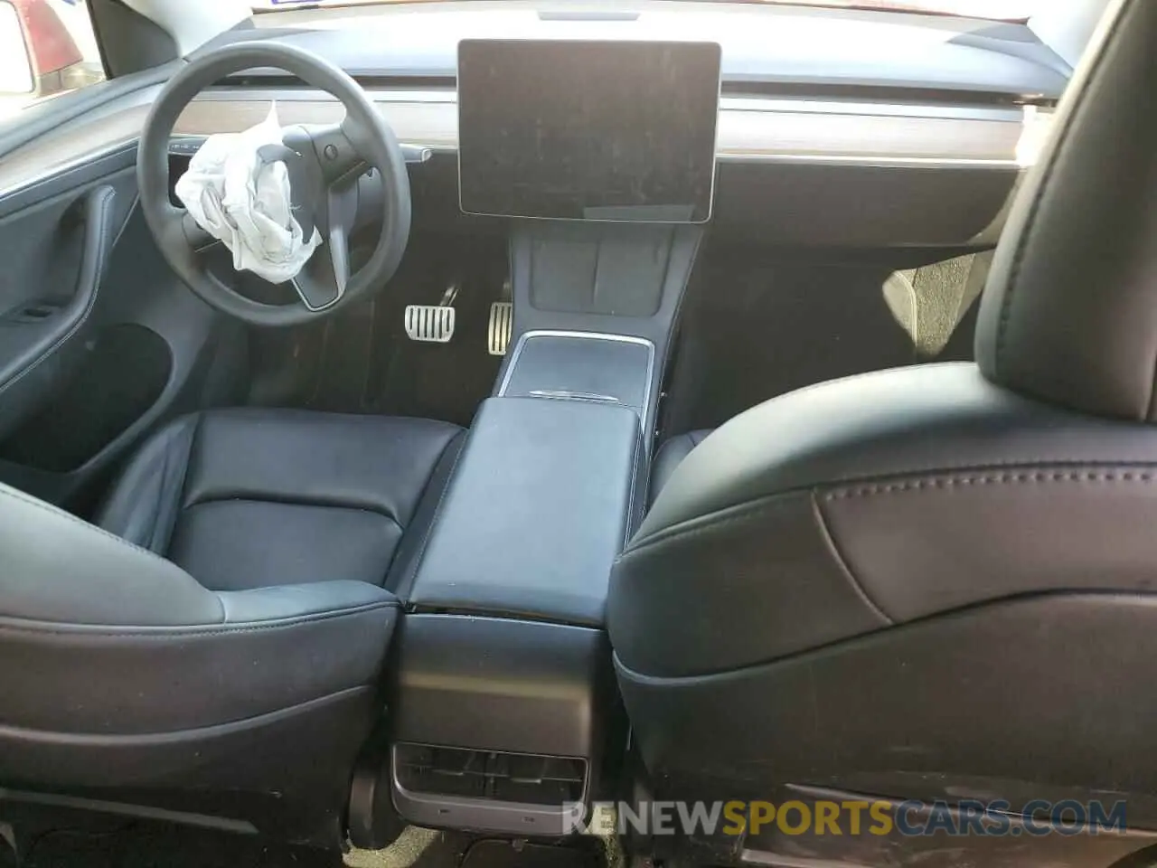 8 Photograph of a damaged car 7SAYGDEF2NF537452 TESLA MODEL Y 2022