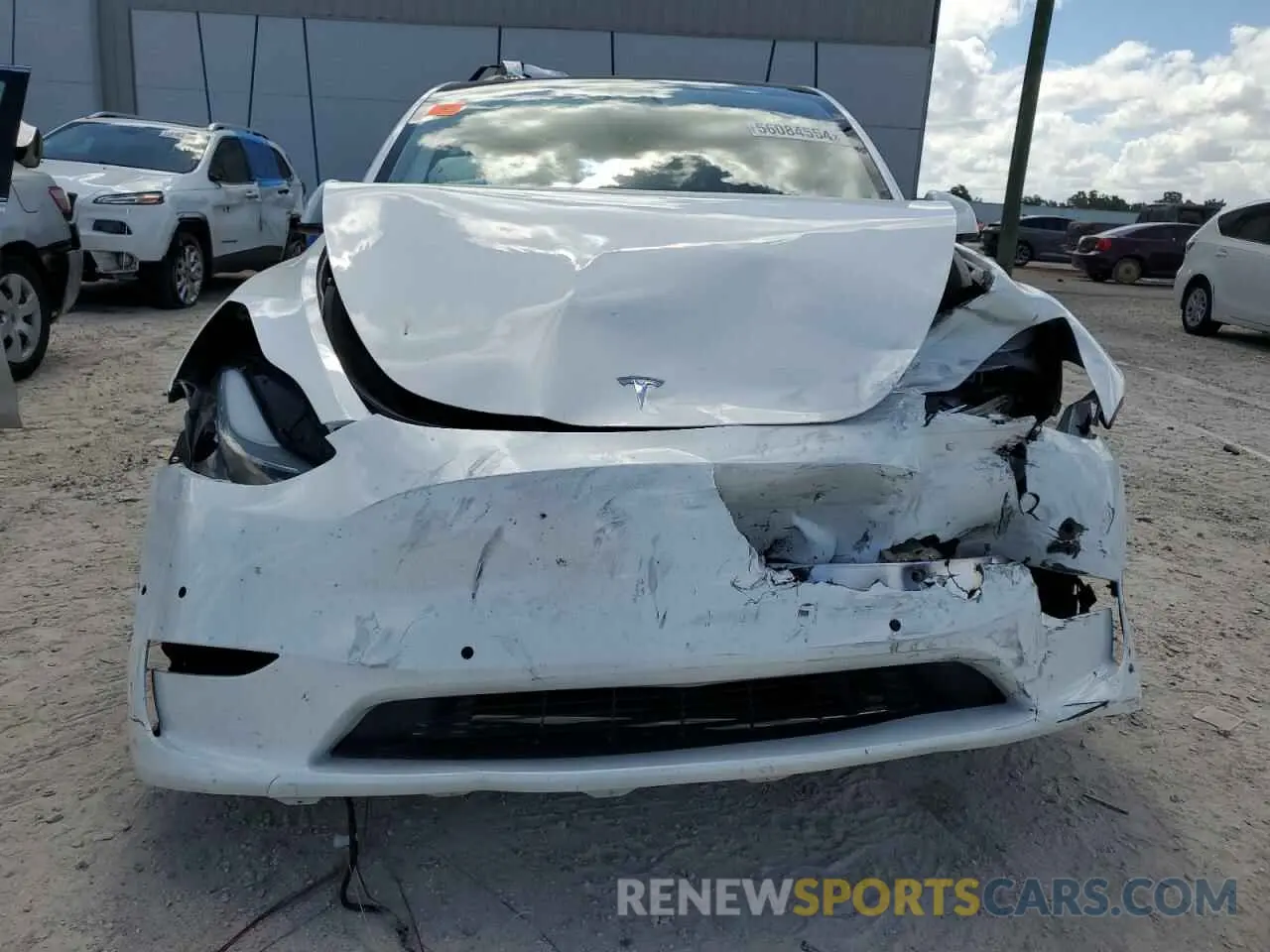 5 Photograph of a damaged car 7SAYGDEF2NF542439 TESLA MODEL Y 2022