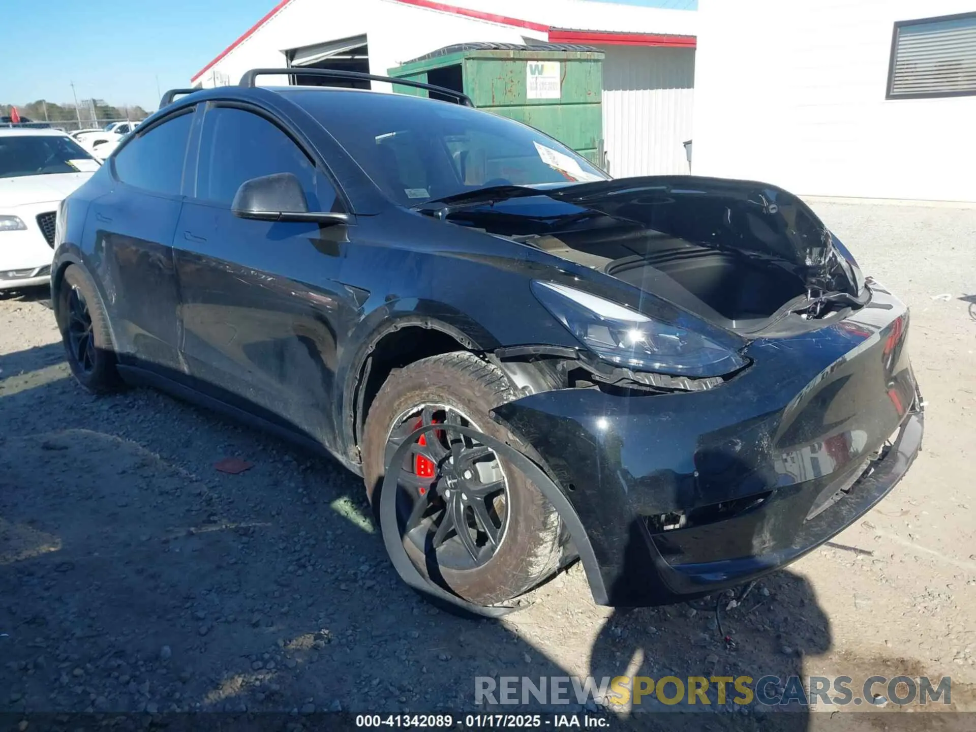 1 Photograph of a damaged car 7SAYGDEF2NF562903 TESLA MODEL Y 2022
