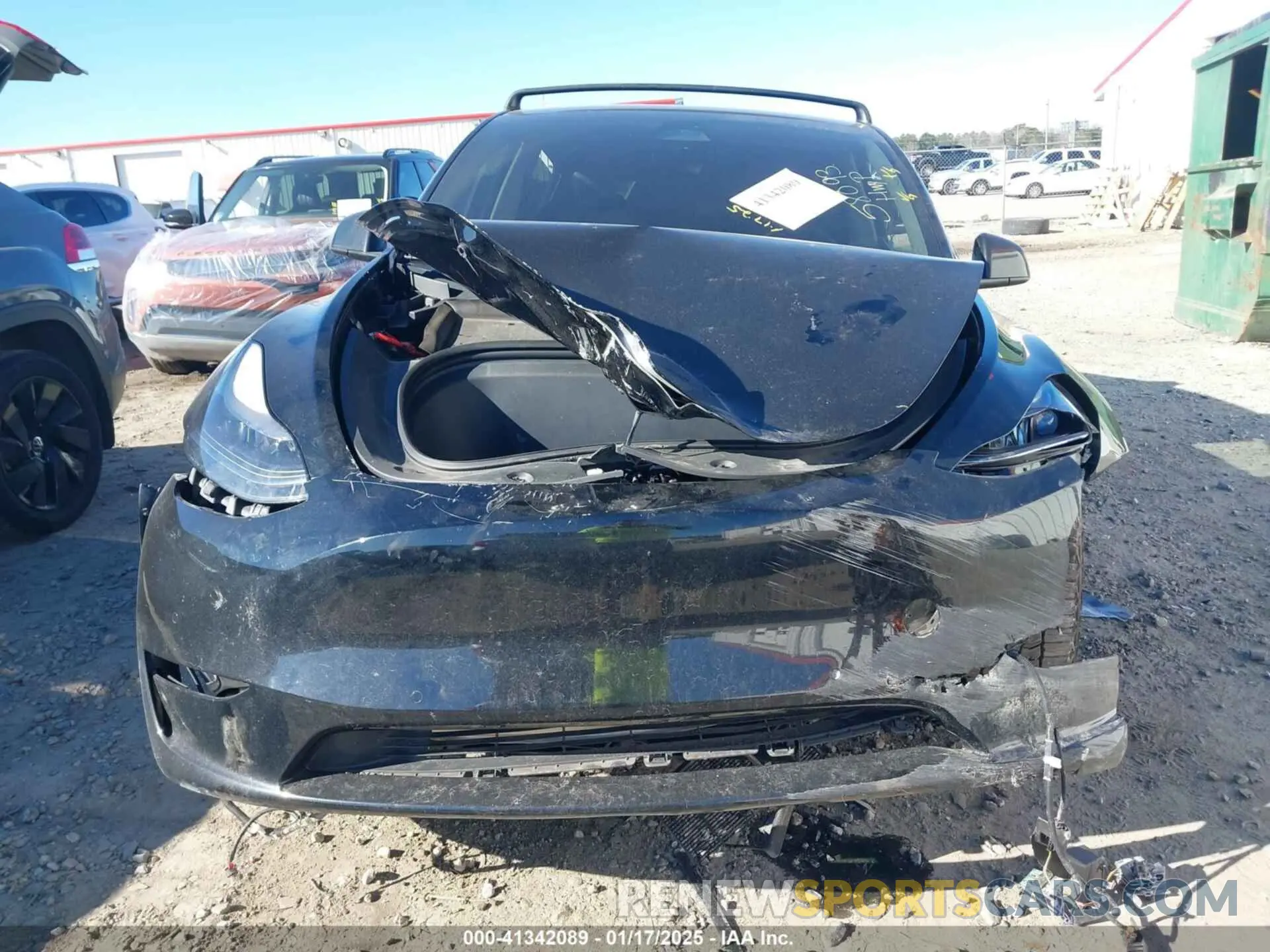 6 Photograph of a damaged car 7SAYGDEF2NF562903 TESLA MODEL Y 2022