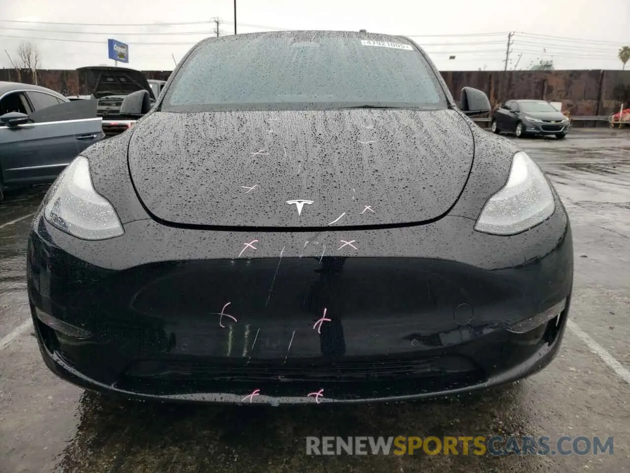 5 Photograph of a damaged car 7SAYGDEF2NF573111 TESLA MODEL Y 2022