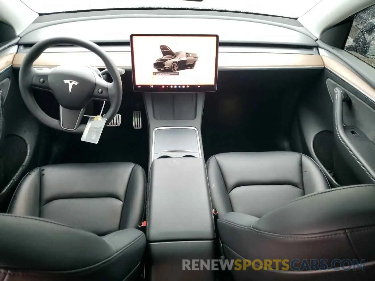 8 Photograph of a damaged car 7SAYGDEF2NF573111 TESLA MODEL Y 2022