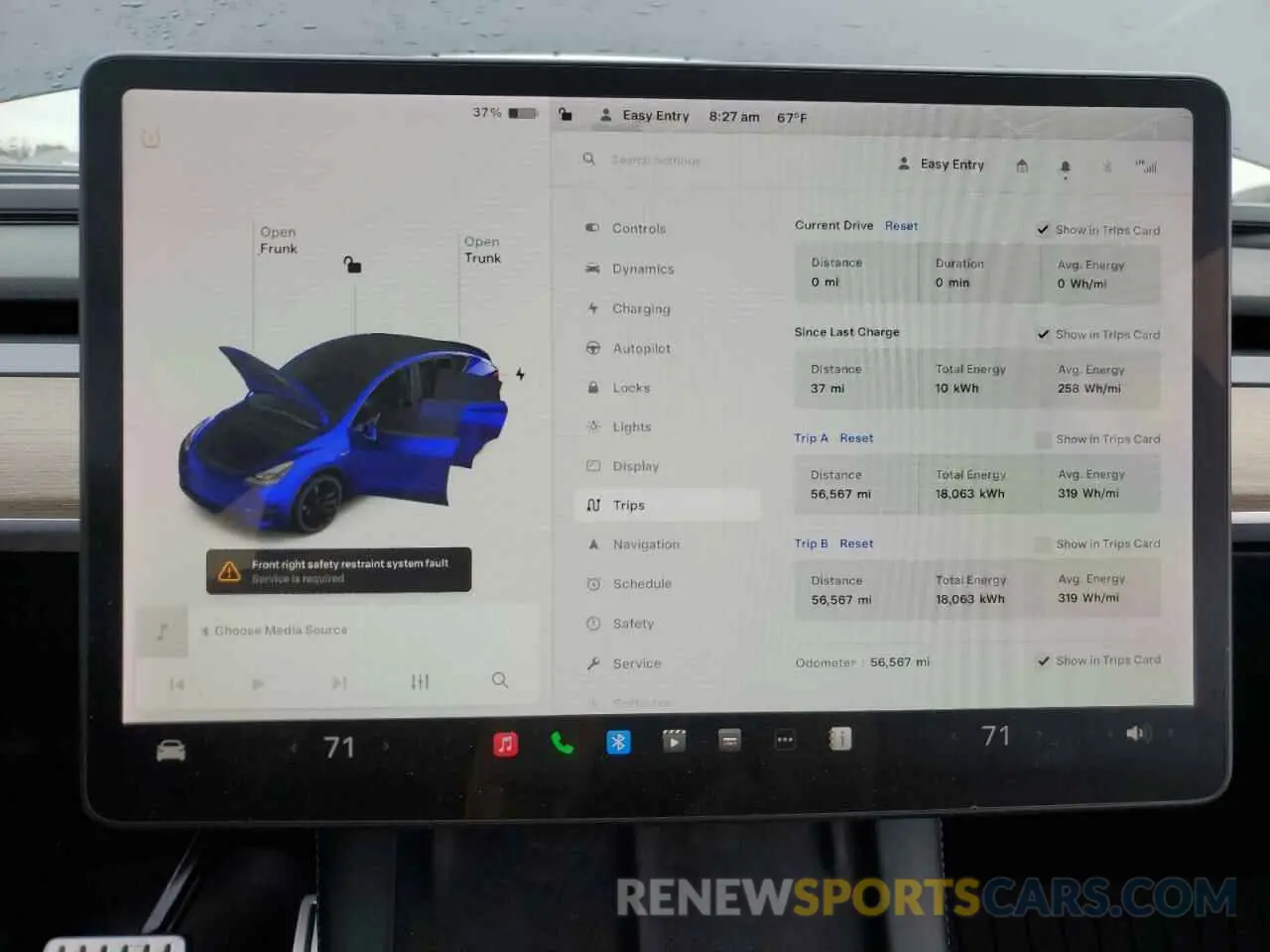 9 Photograph of a damaged car 7SAYGDEF3NF308147 TESLA MODEL Y 2022