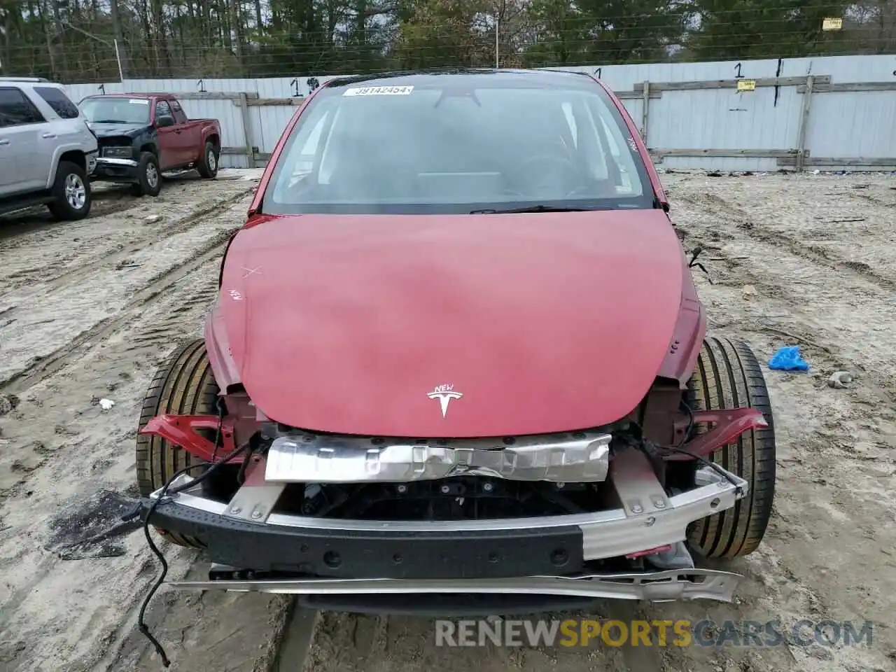 5 Photograph of a damaged car 7SAYGDEF3NF376951 TESLA MODEL Y 2022