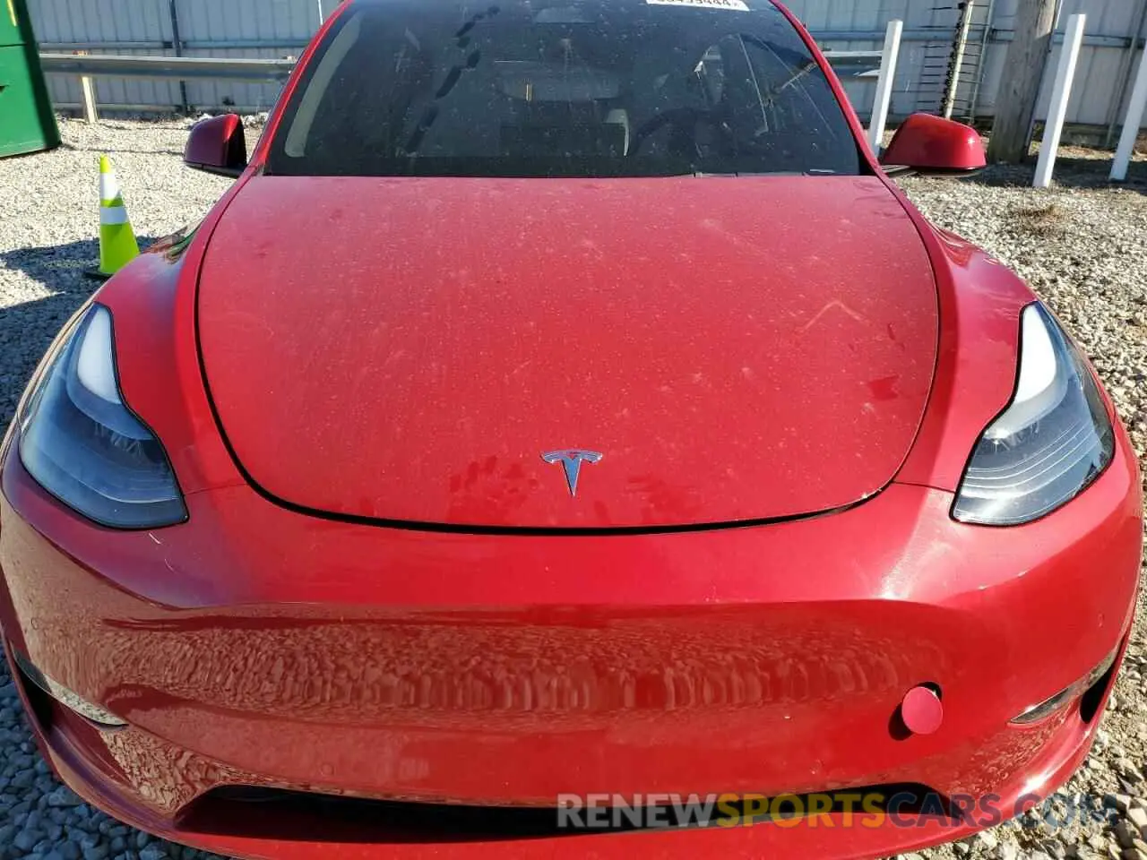 11 Photograph of a damaged car 7SAYGDEF3NF442026 TESLA MODEL Y 2022