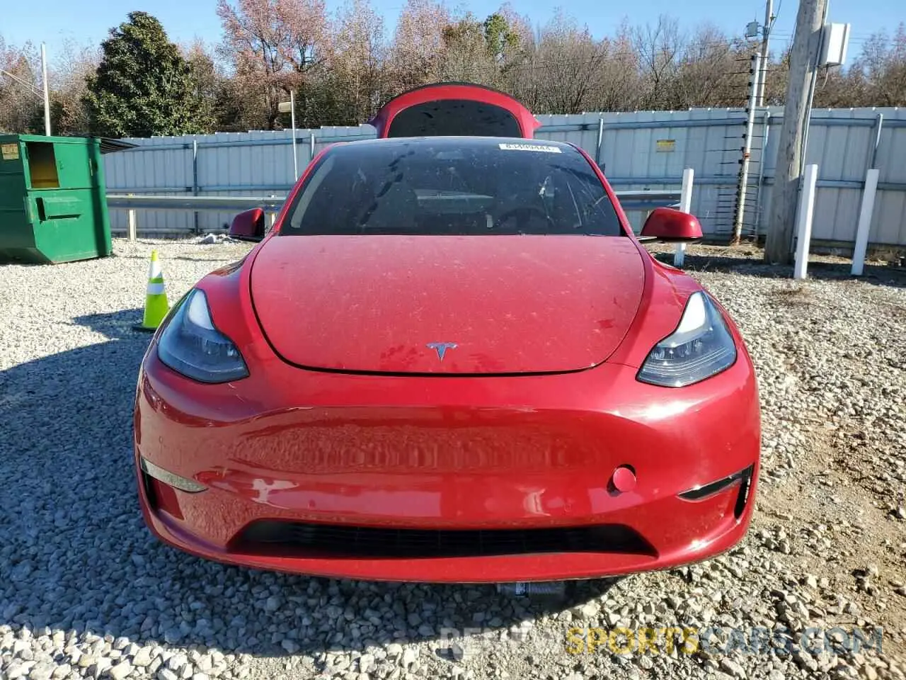 5 Photograph of a damaged car 7SAYGDEF3NF442026 TESLA MODEL Y 2022
