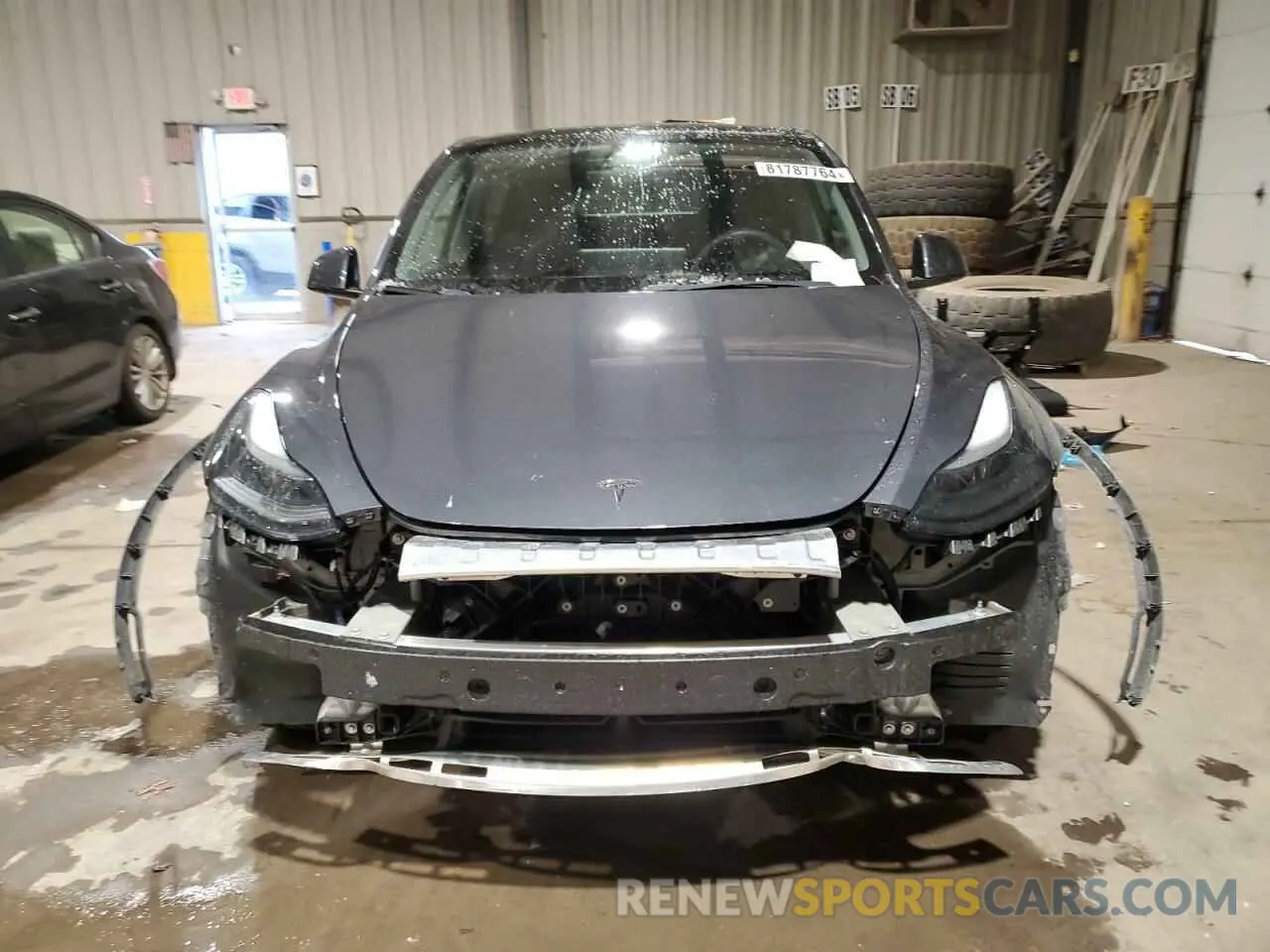 5 Photograph of a damaged car 7SAYGDEF3NF444522 TESLA MODEL Y 2022