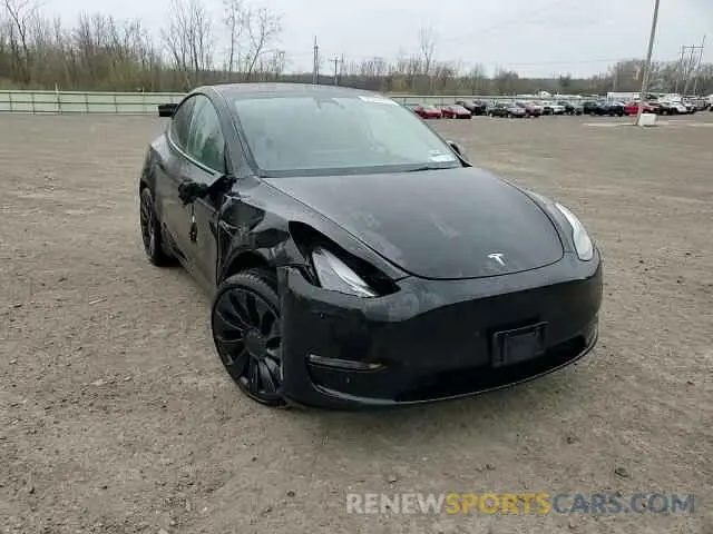 15 Photograph of a damaged car 7SAYGDEF3NF453267 TESLA MODEL Y 2022