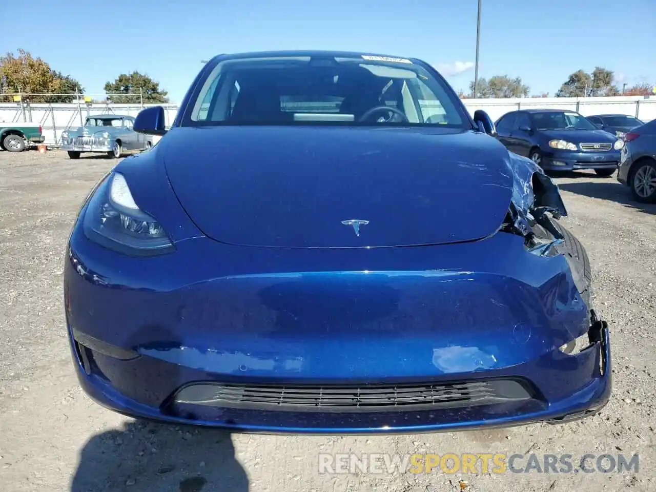 5 Photograph of a damaged car 7SAYGDEF3NF484809 TESLA MODEL Y 2022