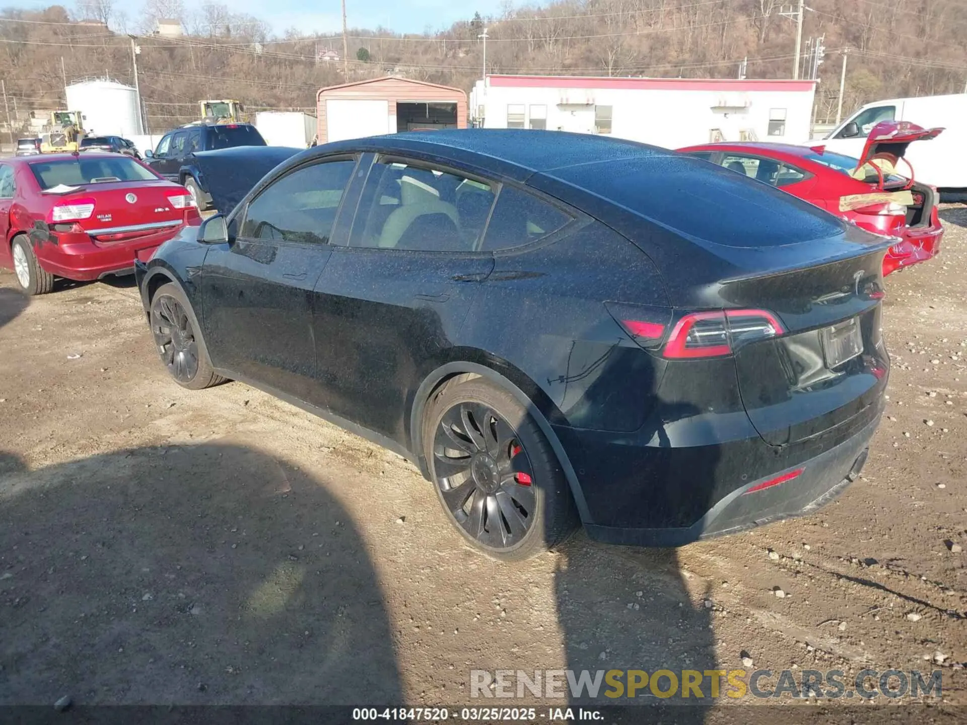 3 Photograph of a damaged car 7SAYGDEF3NF486365 TESLA MODEL Y 2022