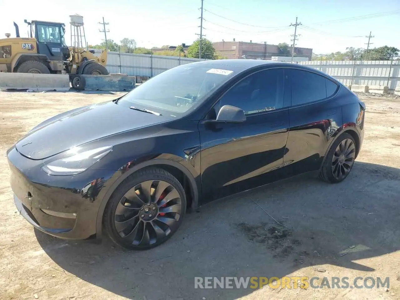 1 Photograph of a damaged car 7SAYGDEF3NF531143 TESLA MODEL Y 2022