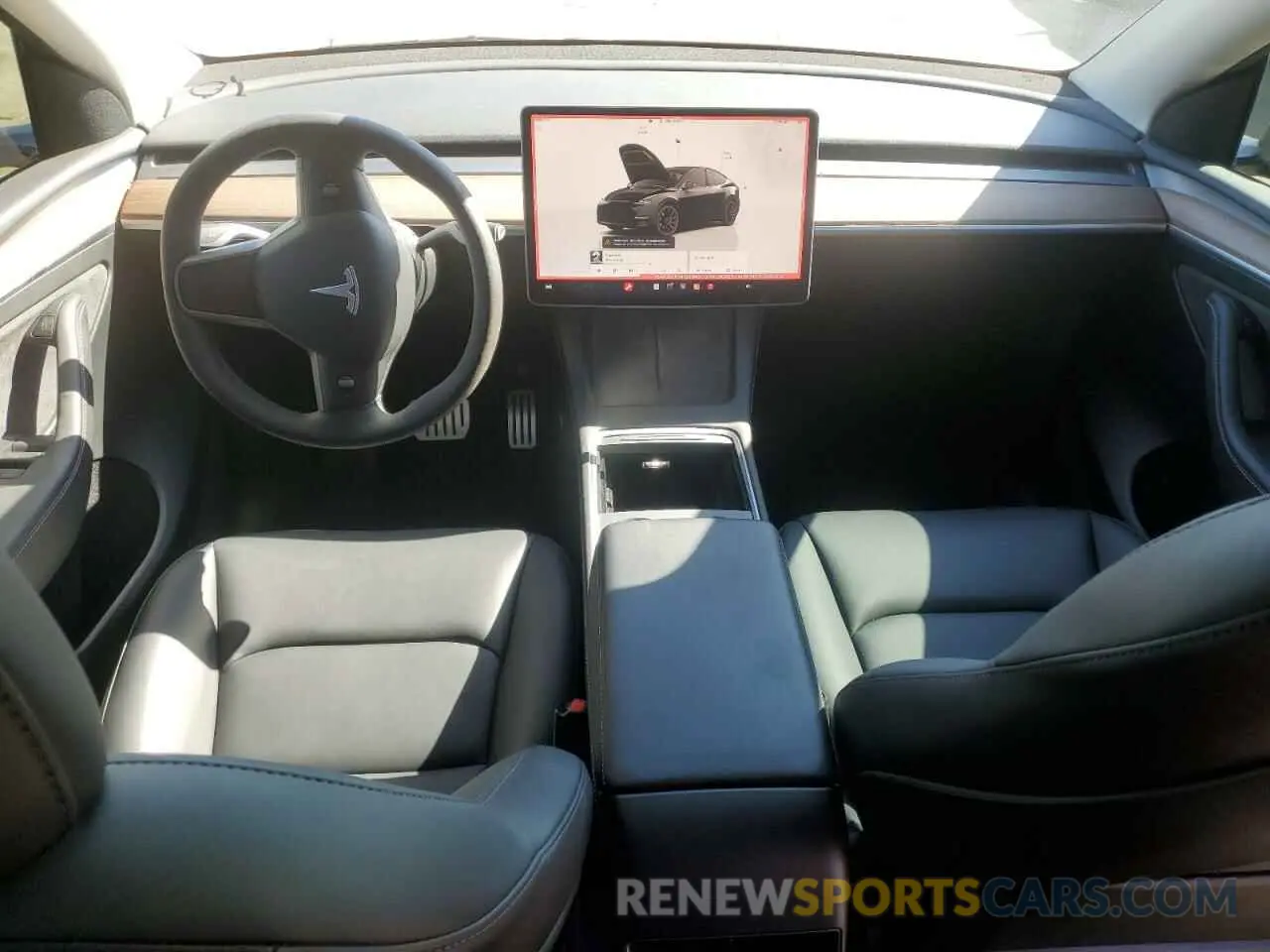 8 Photograph of a damaged car 7SAYGDEF3NF531143 TESLA MODEL Y 2022