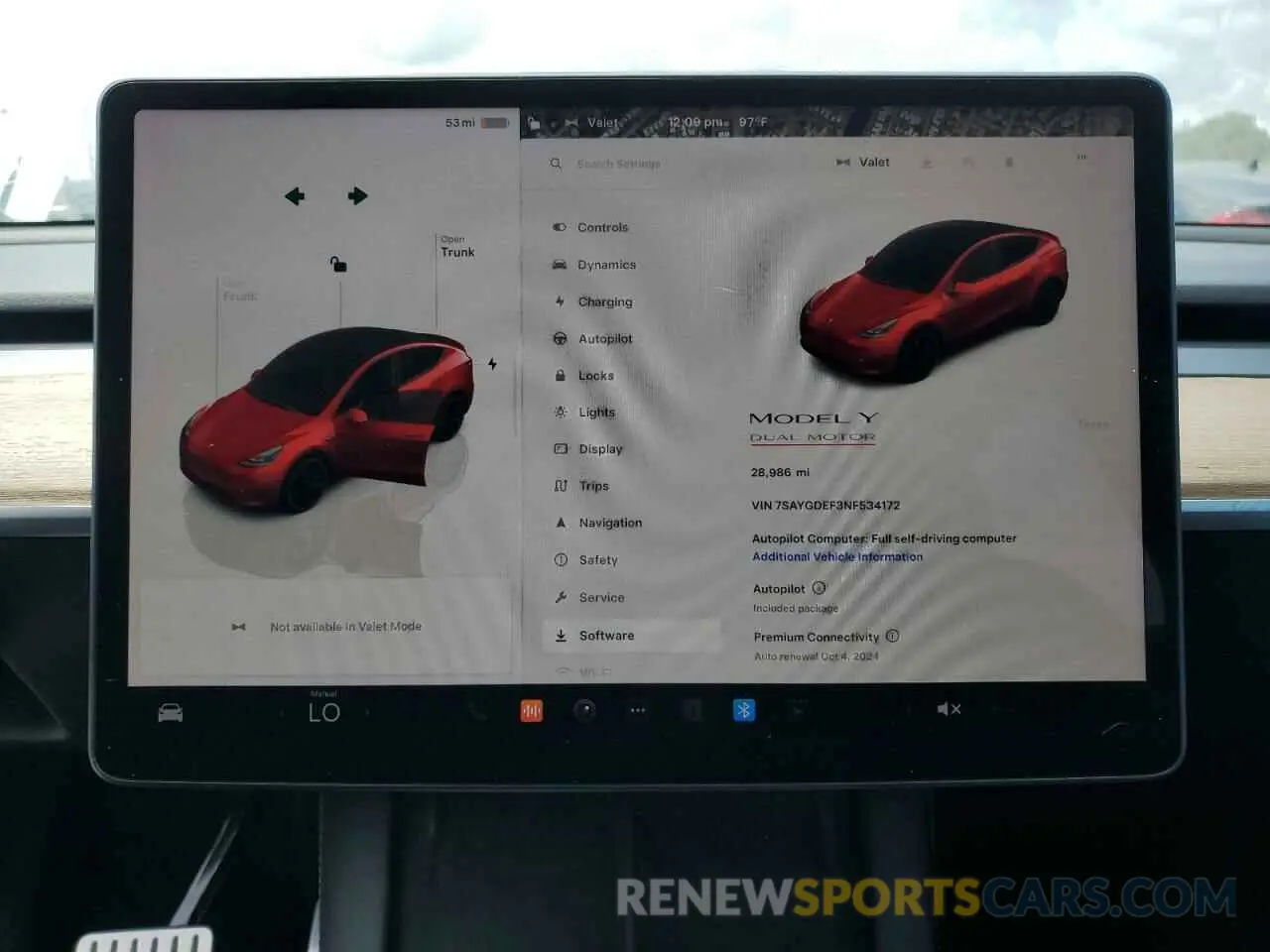 9 Photograph of a damaged car 7SAYGDEF3NF534172 TESLA MODEL Y 2022