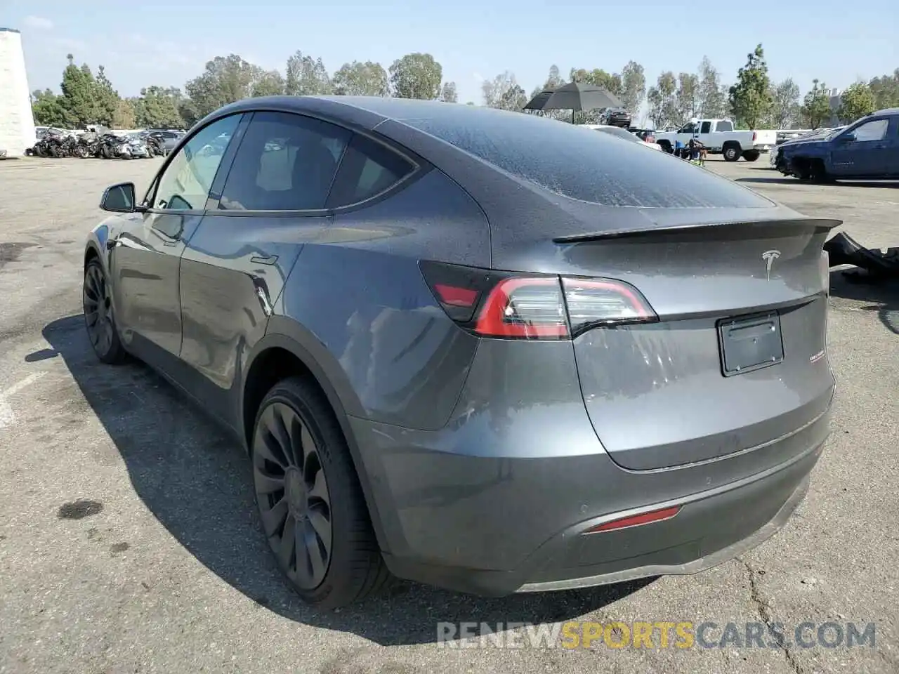 3 Photograph of a damaged car 7SAYGDEF3NF547195 TESLA MODEL Y 2022