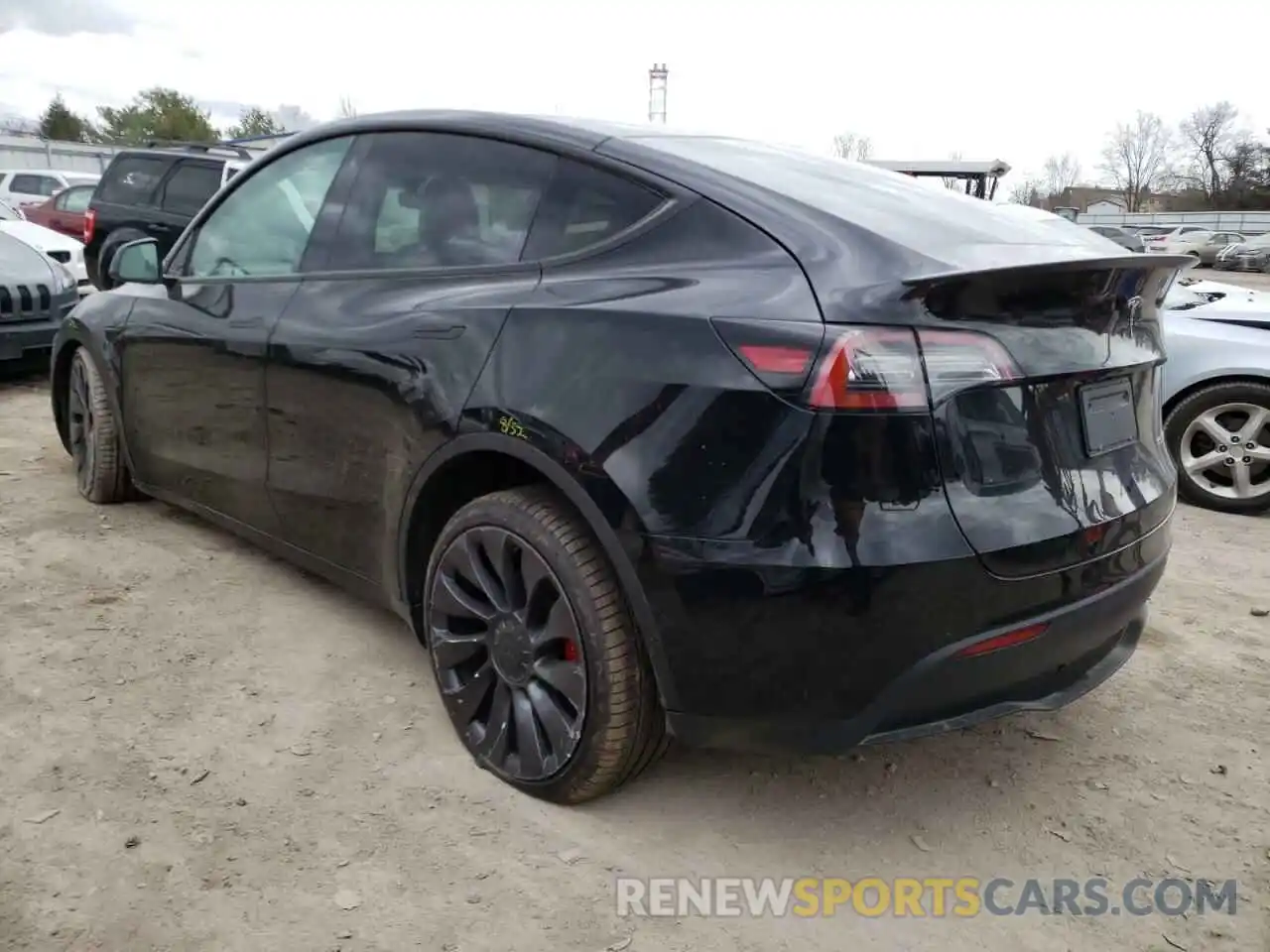 3 Photograph of a damaged car 7SAYGDEF4NF326317 TESLA MODEL Y 2022