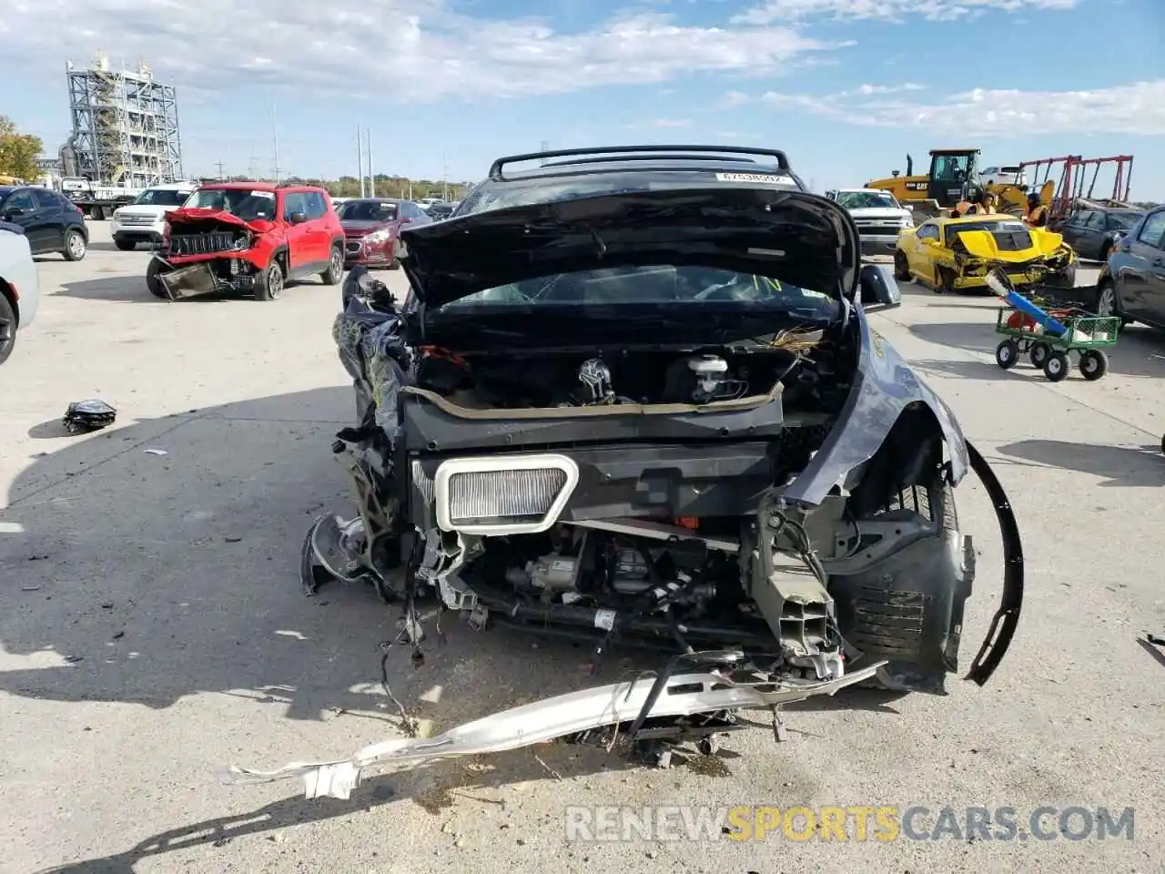 5 Photograph of a damaged car 7SAYGDEF4NF326527 TESLA MODEL Y 2022