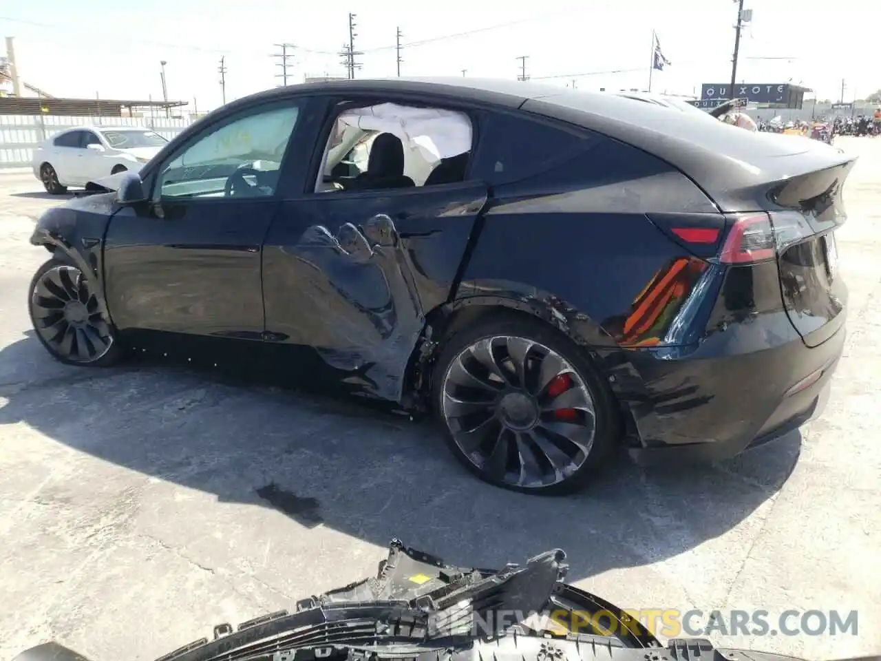 3 Photograph of a damaged car 7SAYGDEF4NF346549 TESLA MODEL Y 2022