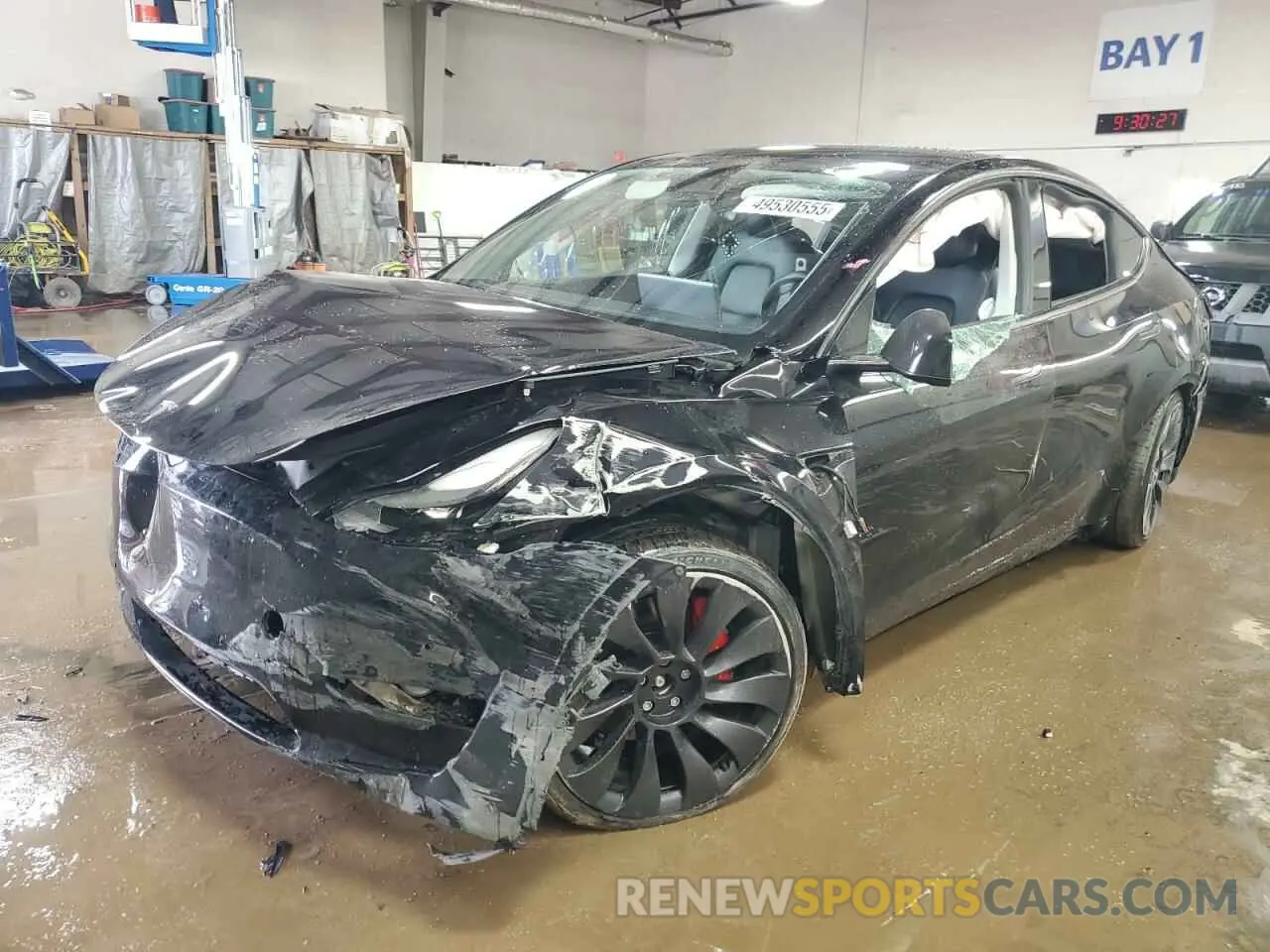 1 Photograph of a damaged car 7SAYGDEF4NF388929 TESLA MODEL Y 2022