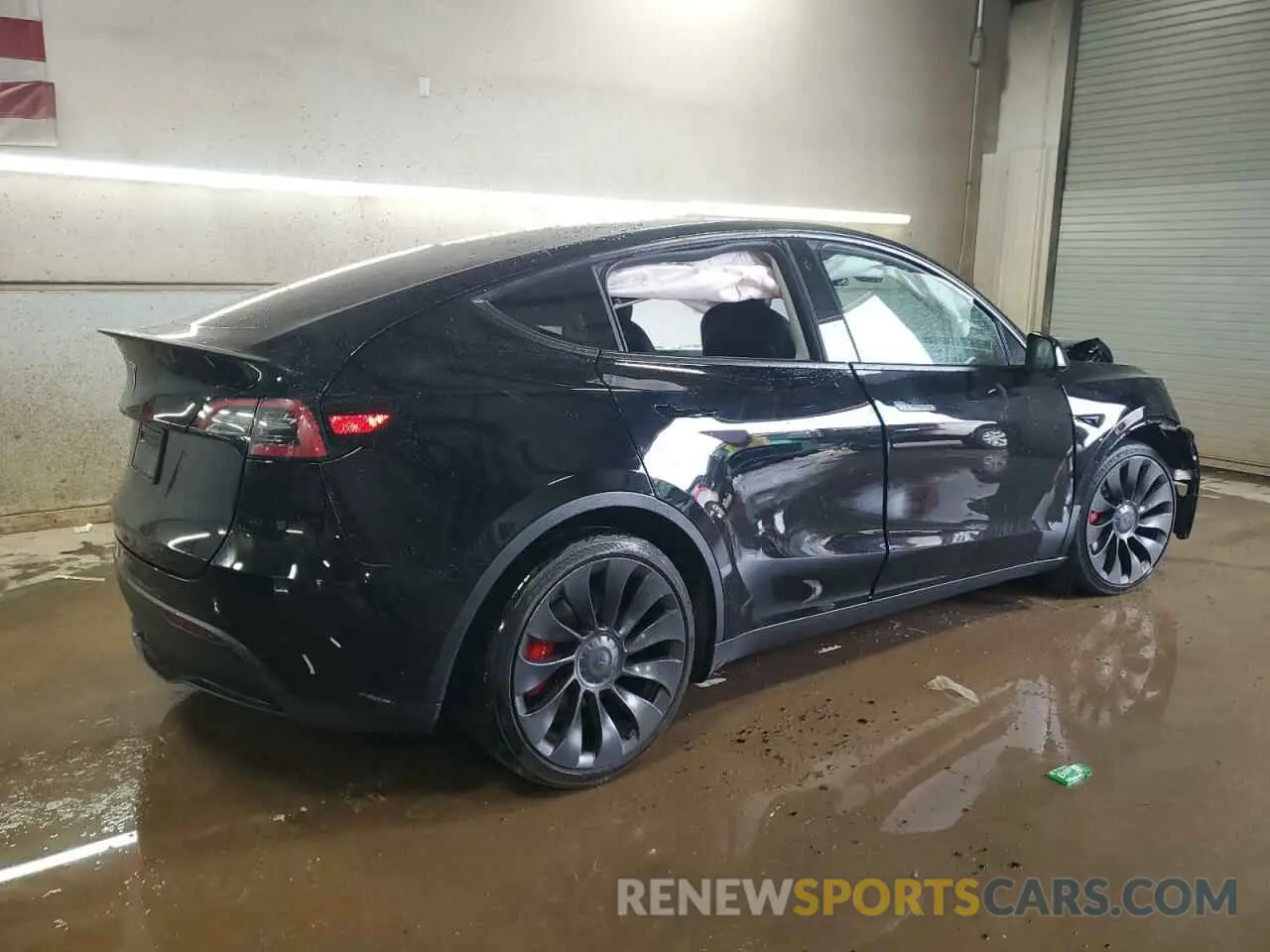 3 Photograph of a damaged car 7SAYGDEF4NF388929 TESLA MODEL Y 2022