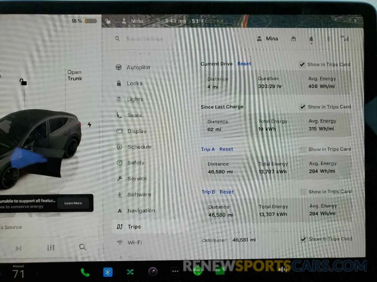 9 Photograph of a damaged car 7SAYGDEF4NF388929 TESLA MODEL Y 2022
