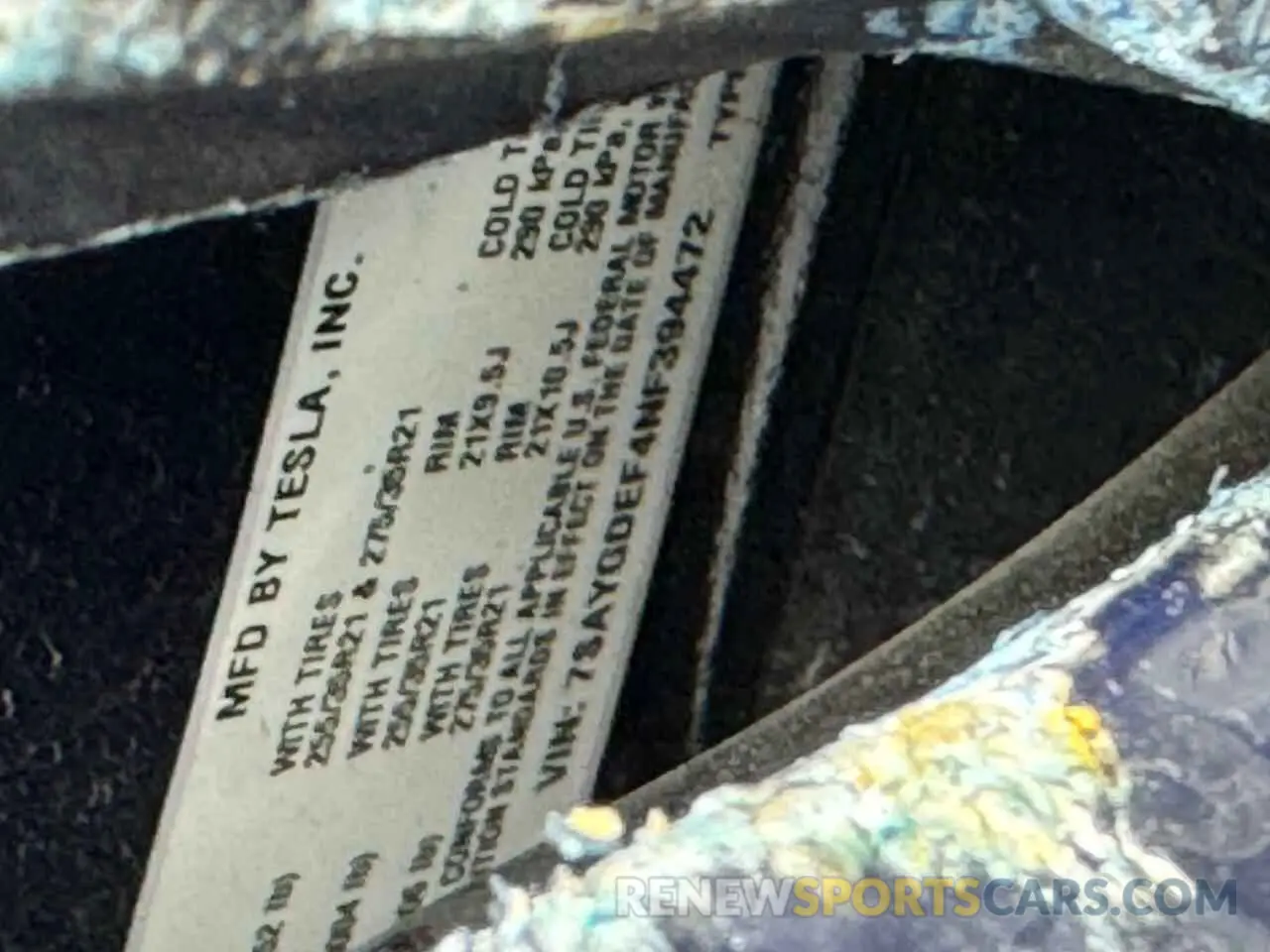 14 Photograph of a damaged car 7SAYGDEF4NF394472 TESLA MODEL Y 2022