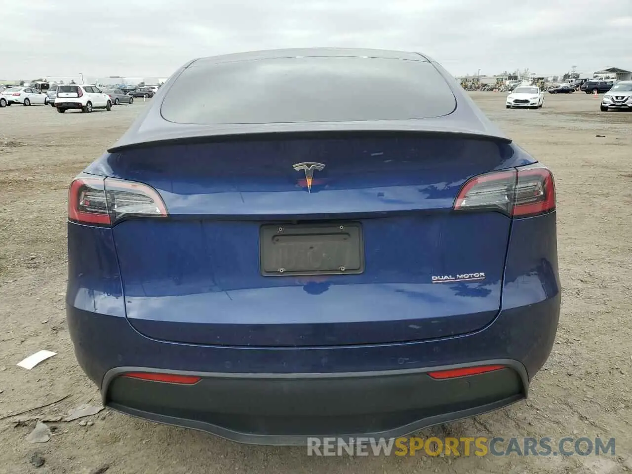 6 Photograph of a damaged car 7SAYGDEF4NF394472 TESLA MODEL Y 2022