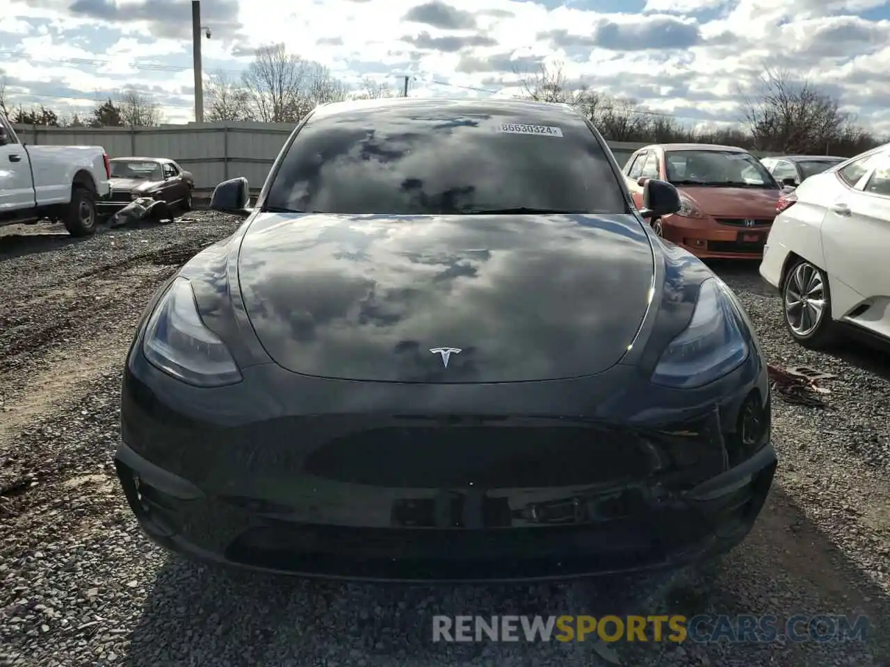 5 Photograph of a damaged car 7SAYGDEF4NF449499 TESLA MODEL Y 2022