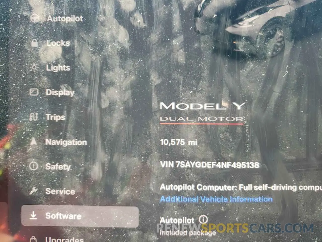 9 Photograph of a damaged car 7SAYGDEF4NF495138 TESLA MODEL Y 2022