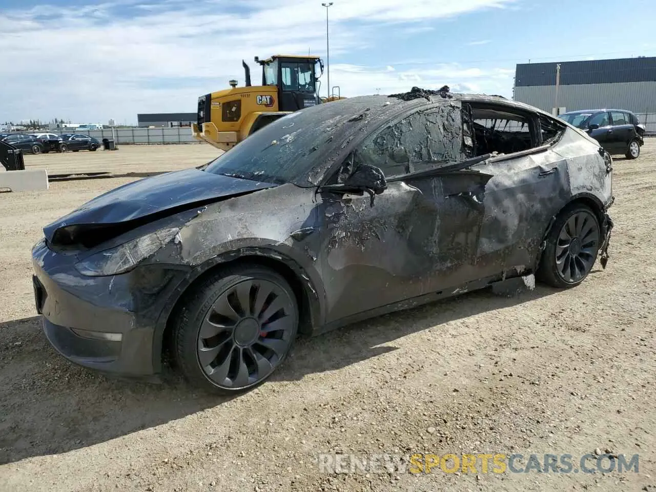 1 Photograph of a damaged car 7SAYGDEF4NF502007 TESLA MODEL Y 2022
