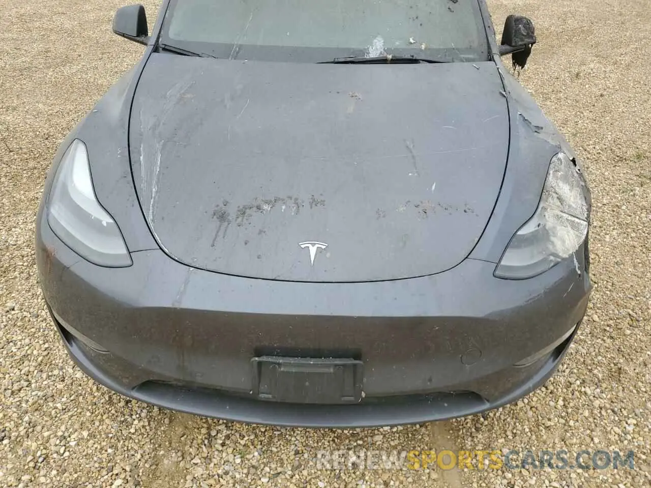 11 Photograph of a damaged car 7SAYGDEF4NF502007 TESLA MODEL Y 2022